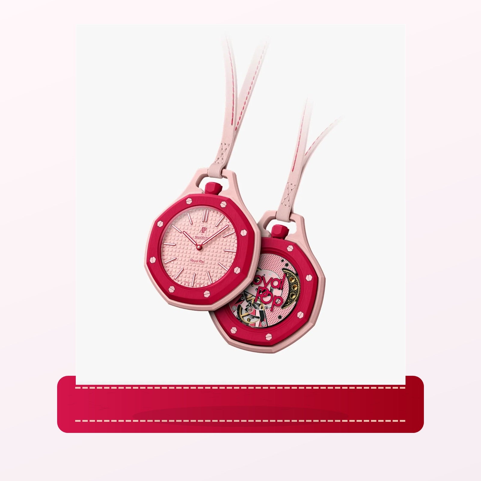 Bracelet cuir compatible Royal Pop OTTO ROSSO